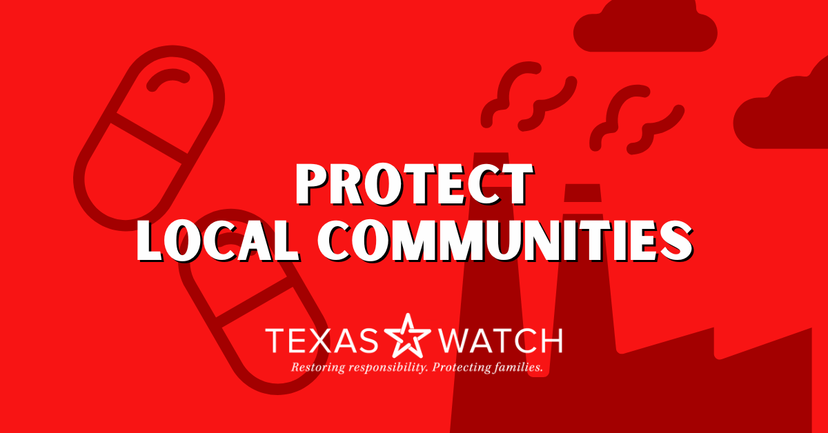Protect local communities graphic