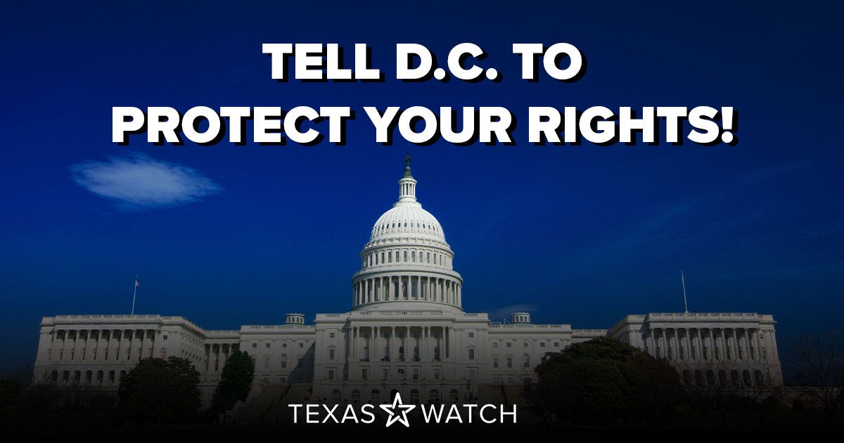 Tell D.C. to Protect your Rights!